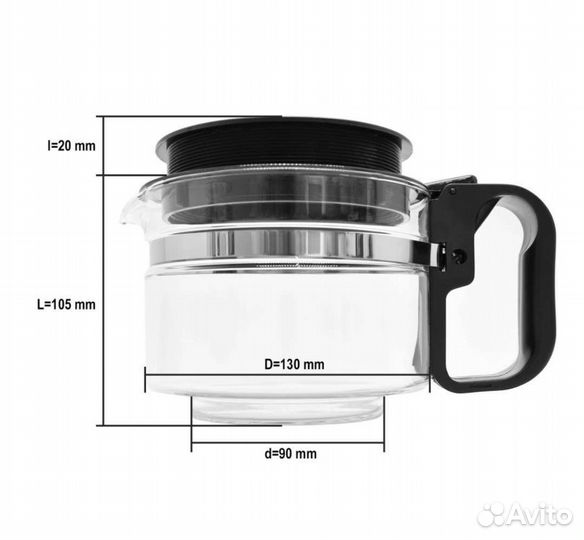 Колба для кофеварок