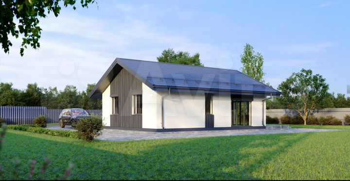 Дача 70,5 м² на участке 10 сот.