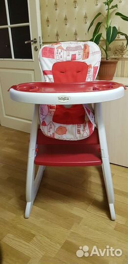 Стульчик для кормления babyton трансформер 2 в 1