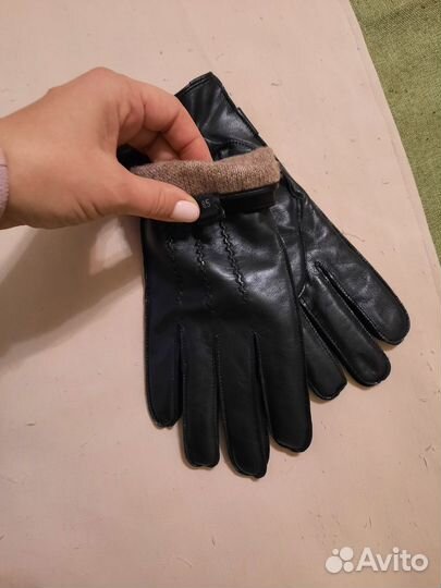 Мужские кожаные перчатки