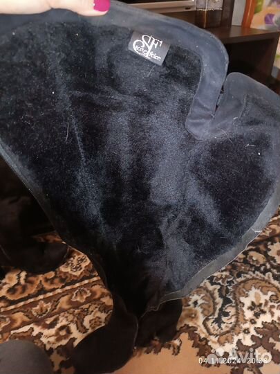 Сапоги зимние ботфорты