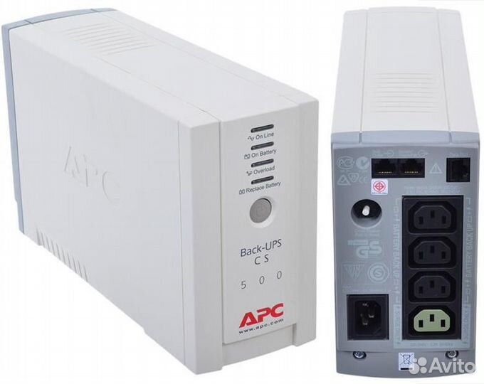 Ибп APC Back-UPS CS 500