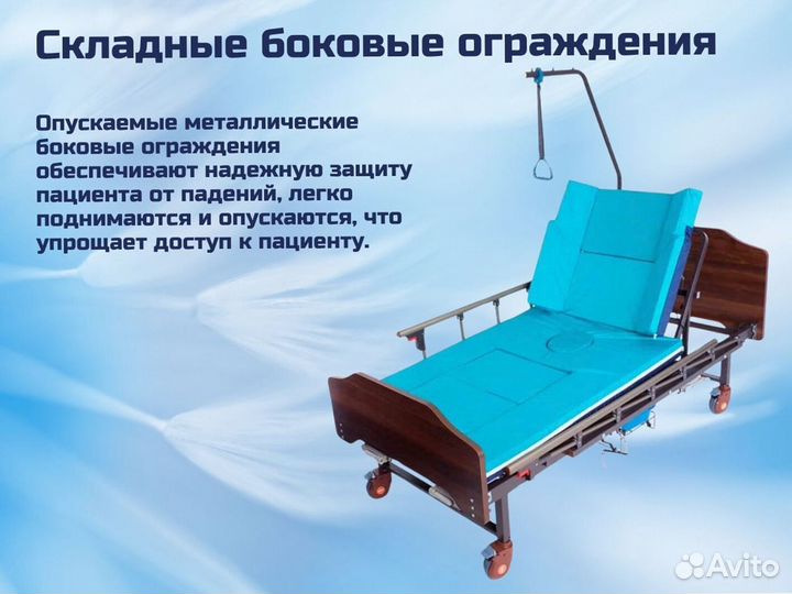 Кровать медицинская функциональная