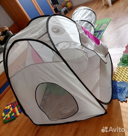 Палатка и игровой тоннель