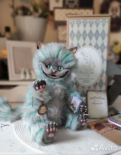 Игрушка из шерсти Чеширский Кот