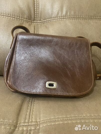 Сумка женская натуральная кожа бу