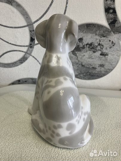 Фарфор СССР. Щенок Мраморного Дога