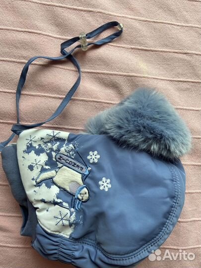 Шапка ушанка для мальчика 50-52