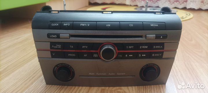 Штатная магнитола Мазда 3 Bk