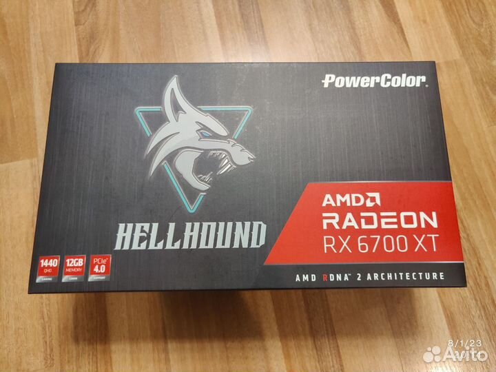 Видеокарта RX 6700 XT, XFX, PowerColor Новые