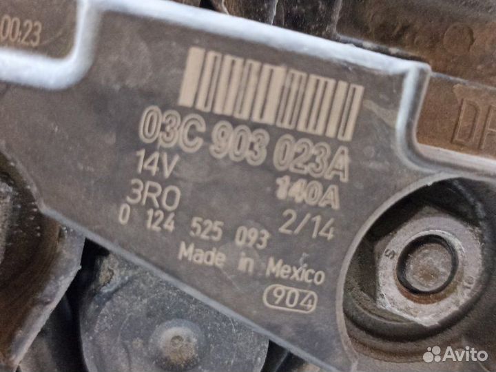 Генератор Volkswagen Jetta A6 cfna 2014