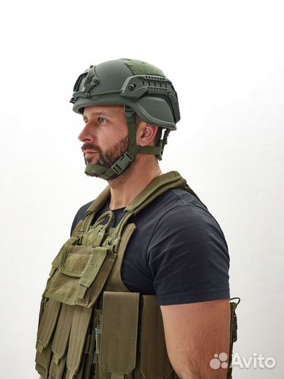 Баллистический шлем с ушами (Mich), Бр 2