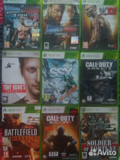 Для xbox 360 драки,шутеры,гонки,экшен,хоррор