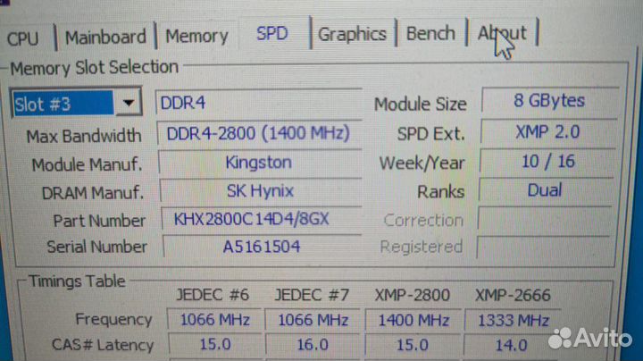 Память Kingston Savage Black DDR4 16GB