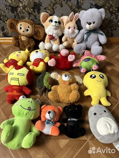 Мягкие игрушки пакетом