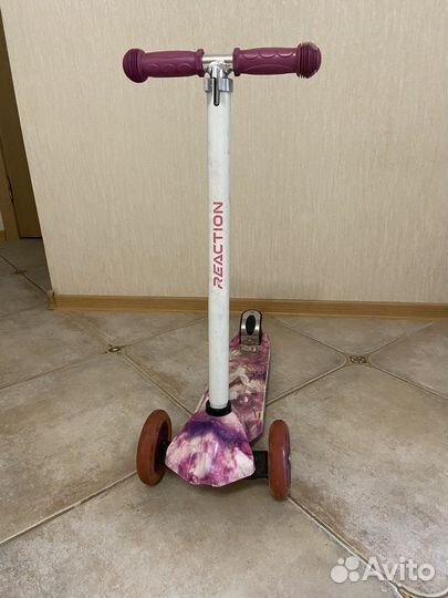 Самокат детский трехколесный бу
