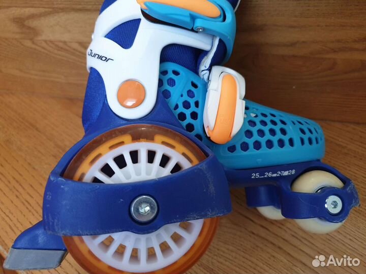 Роликовые коньки детские раздвижные Reaction