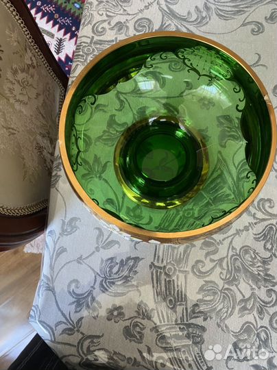 Ваза для фруктов Богемия