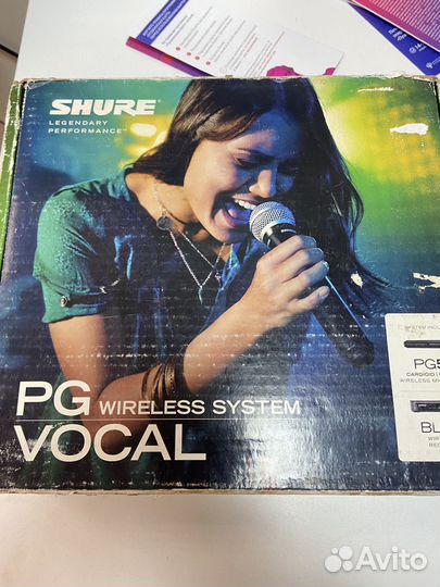 Shure blx24e pg58