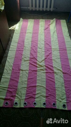 Комплект шторы и покрывало в детскую для девочки