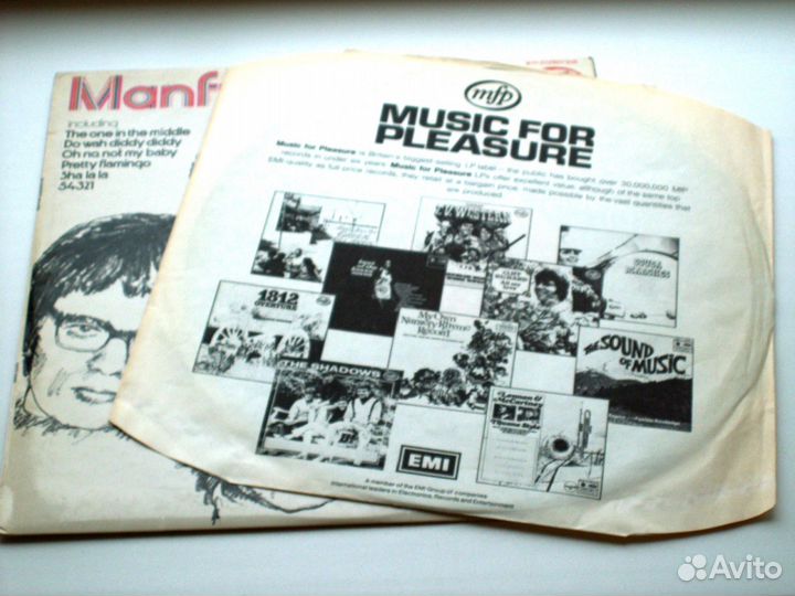 Manfred Mann-Greatest Hits 1st Press UK LP 1964