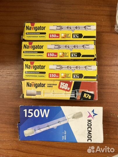 Лампы прожекторные галогеновые r7s