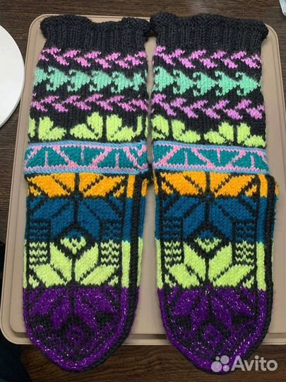 Носки вязаные