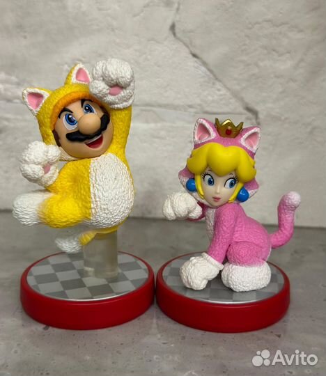 Фигурки Amiibo Mario 3d world / Амибо Марио