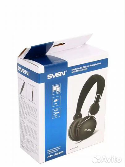 Наушники Sven AP-320M Black