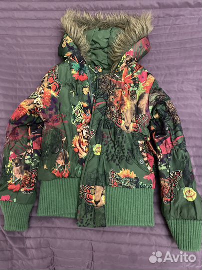 Куртка демисезонная для девочки 5-6 лет