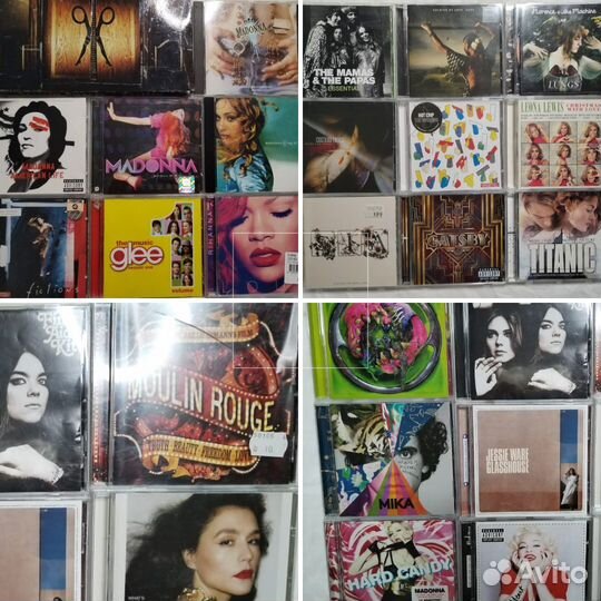 Музыкальные cd диски фирменные