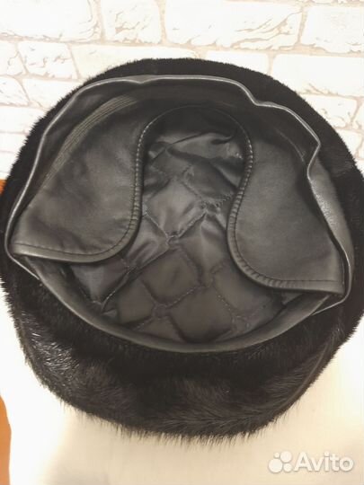 Меховая мужская кепка