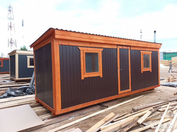 Бытовка 6х2.3м