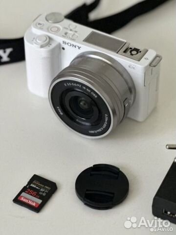 Видеокамера фотоаппарат Sony ZV-E10 4K