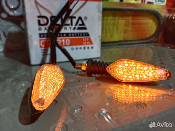 Поворотники на мопед