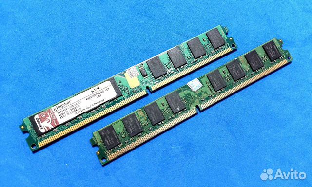 Память DDR2 2gb 800mhz PlexHD/Kingston объявление продам