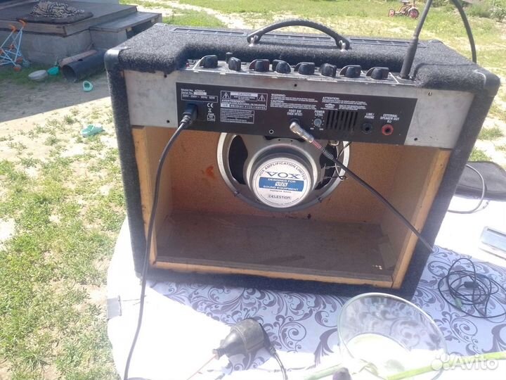 Комбоусилитель vox valvetronix ad 50 vt