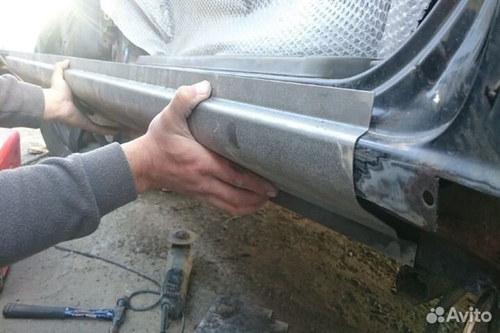 Пороги ремонтные Renault Logan 1 рест