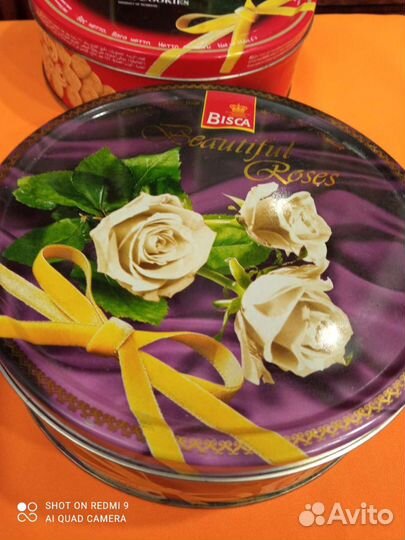 Коробки подарочные жестяные от чая, конфет, печень