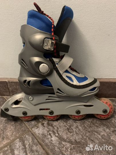 Коньки роликовые раздвижные