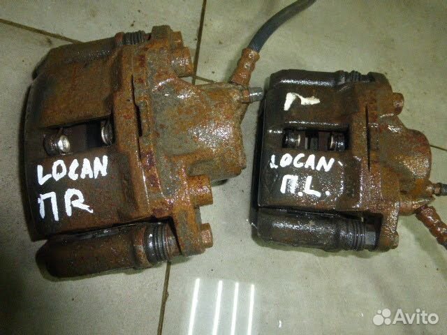 Суппорт тормозной Renault logan