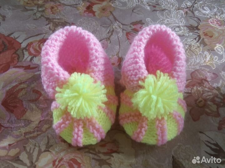 Пинетки и царапки для малышей