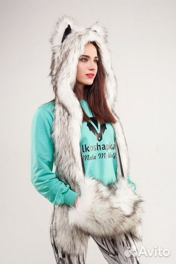 Шапка с ушами