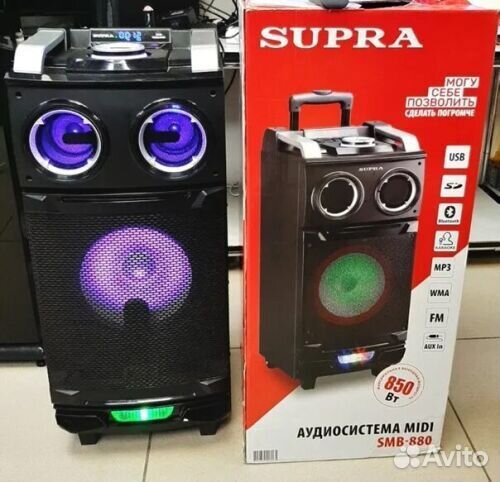 Музыкальный центр supra SMB-880 новая