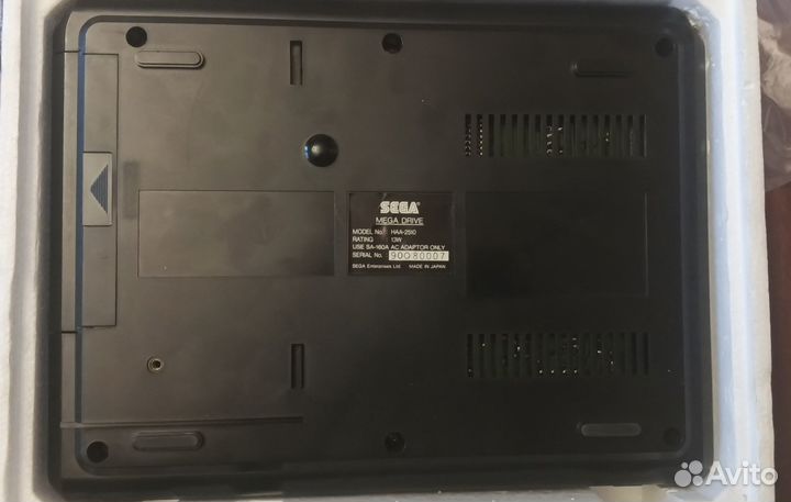Sega Mega Drive 1. Японский оригинал