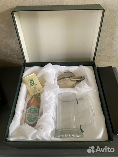 Пивная кружка с серебром солоки с серебром и др