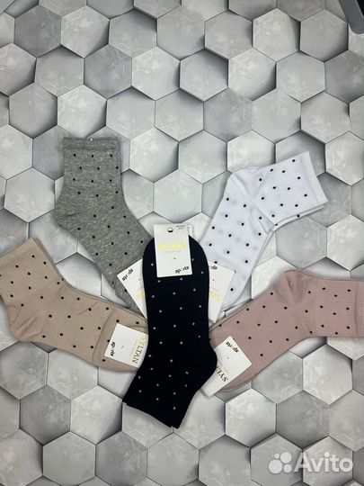 Носки женские средней длины