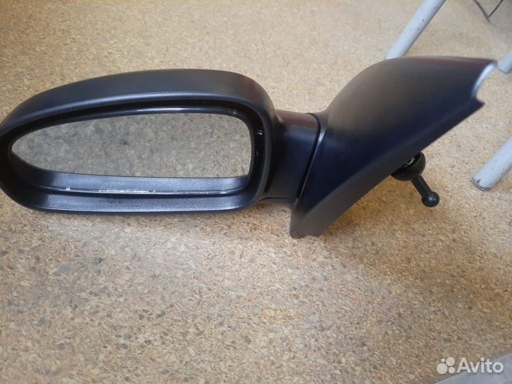 Зеркало шевролет авео левое ручное управление