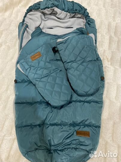 Конверт в коляску и варежки Mansita Fun