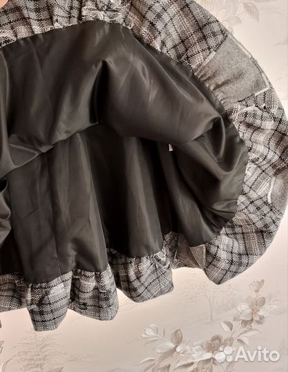 Новый школьный сарафан, шерсть, р 146